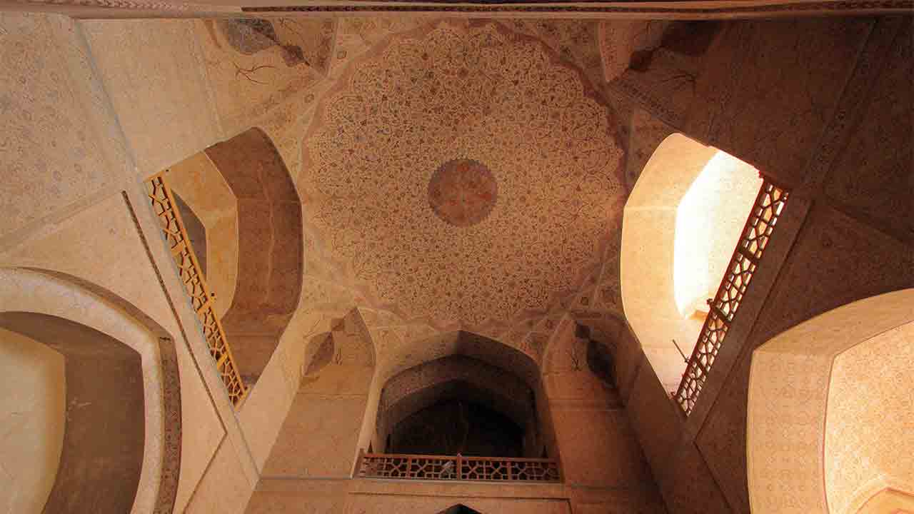 The Ceiling of Aali Qapu Palace
