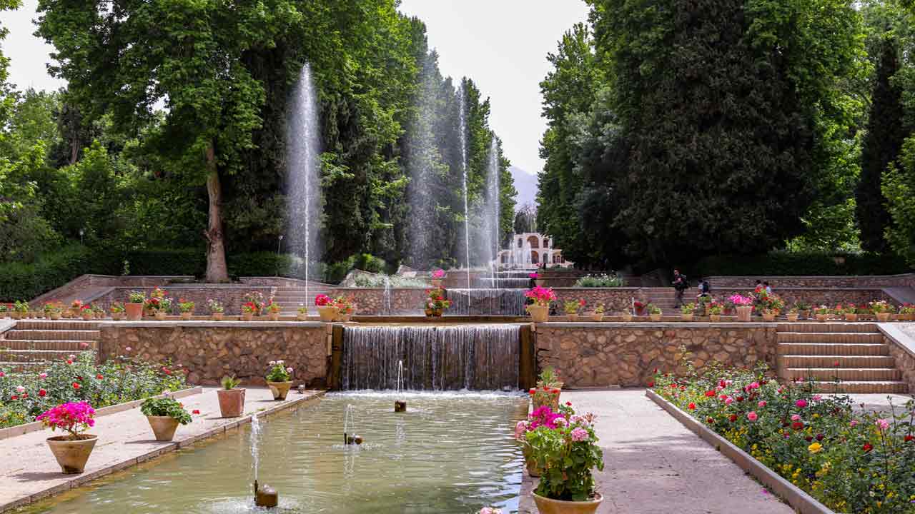 Shahzadeh Mahan Garden, near of Kerman city