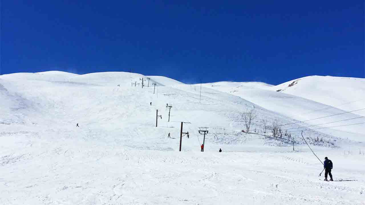 Chelgerd ski resort in Kurang County