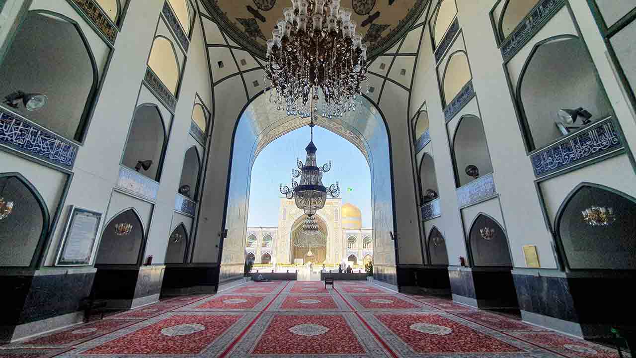 Goharshad Jameh Mosque in Imam Reza holy shrine