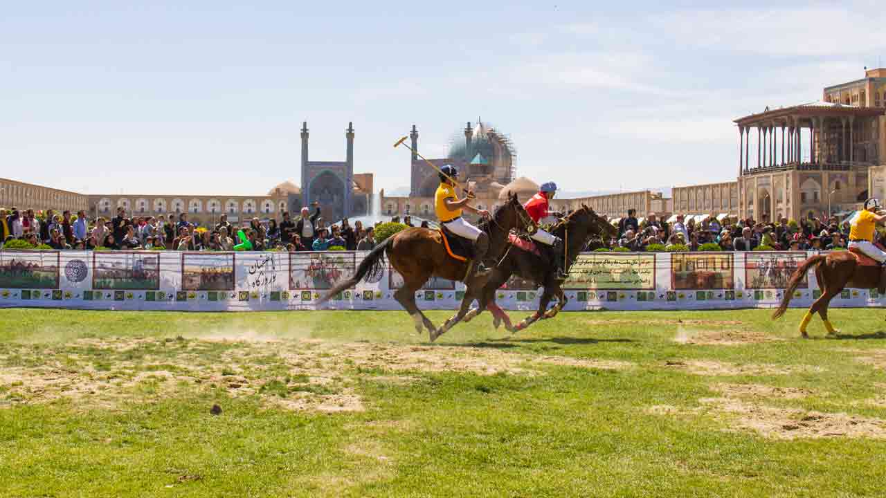 Polo Match in Naqshe Jahan Square