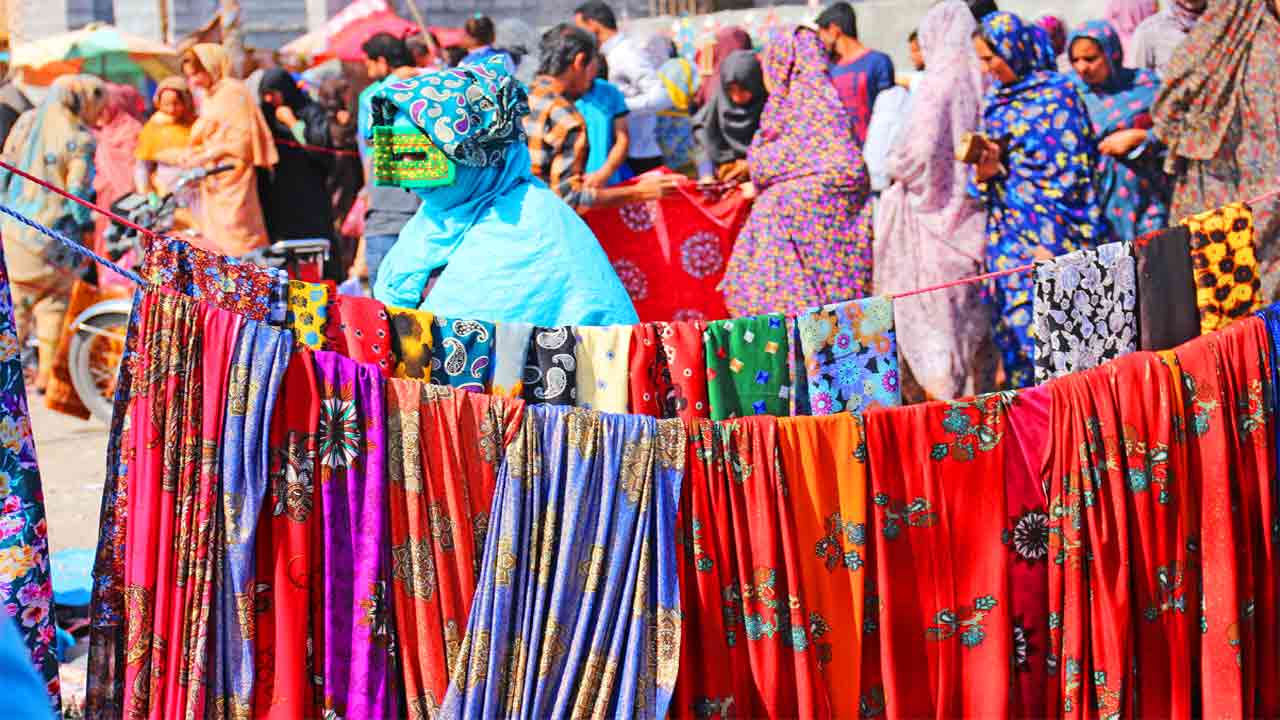 one of the traditional markets of Qeshm Island
