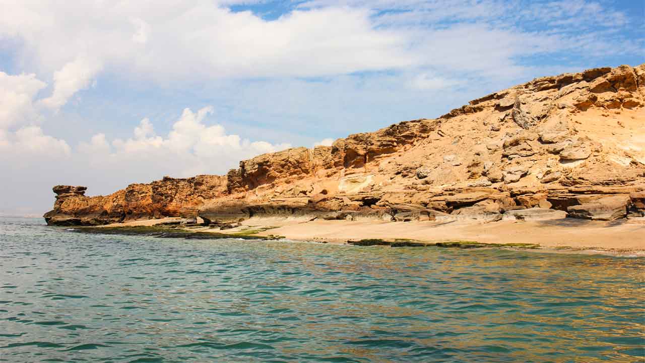 one of the coast in Qeshm Island