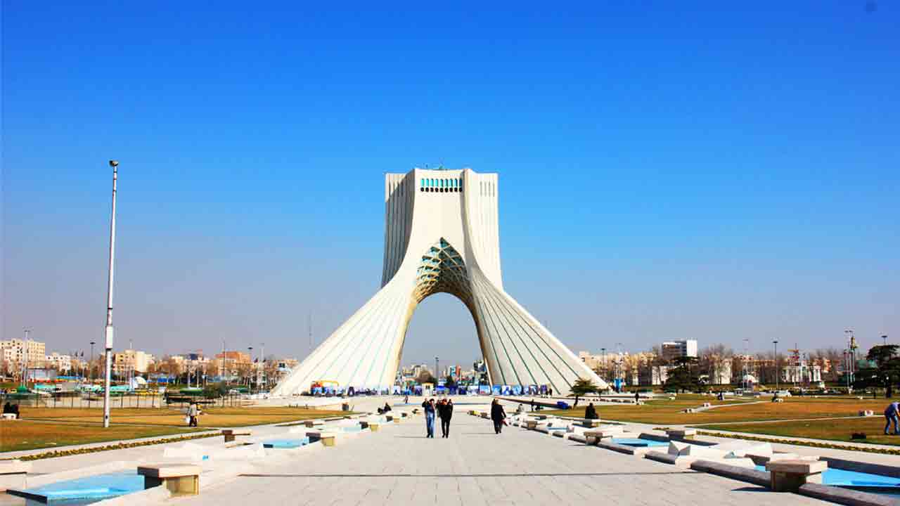 Azadi Tower, one of the symbols of Tehran city