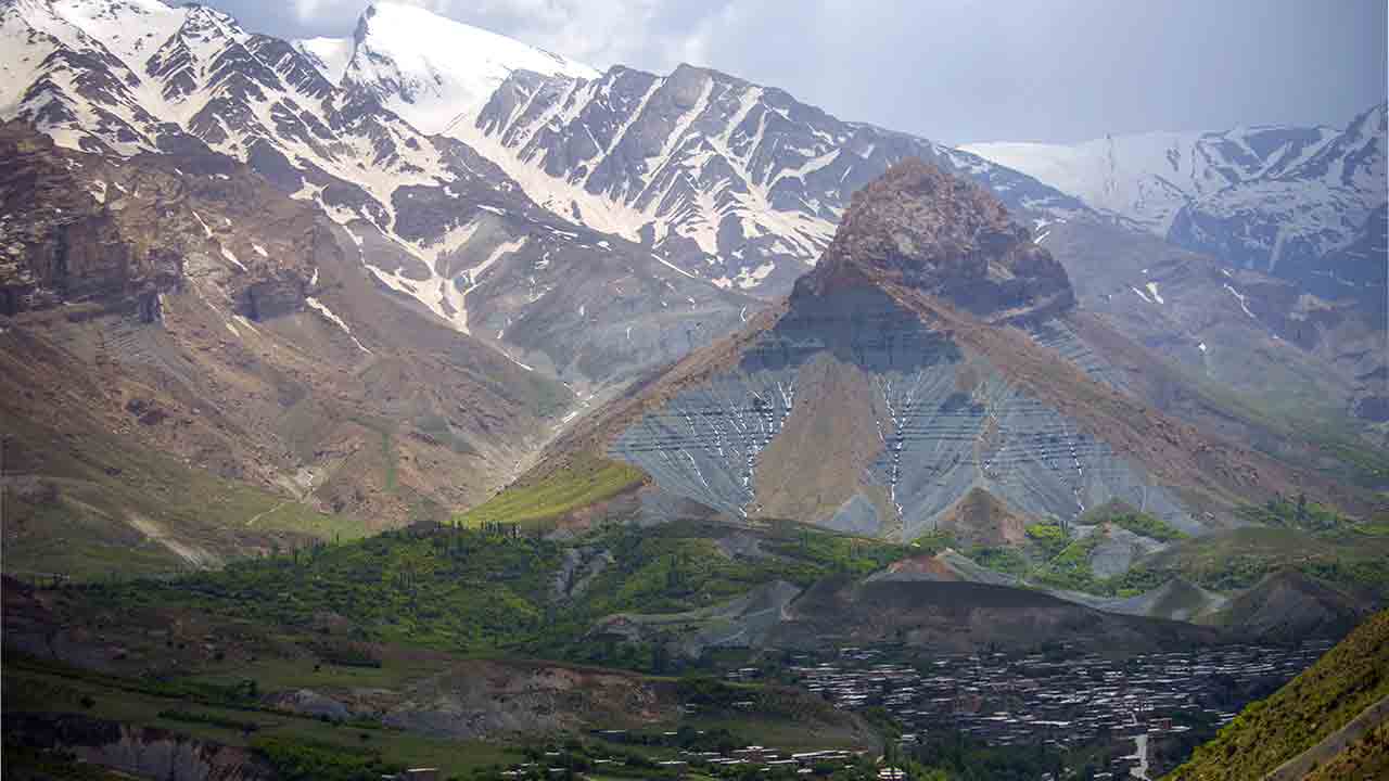 Dena, the Highest Mount of the Zagros Mountain Range