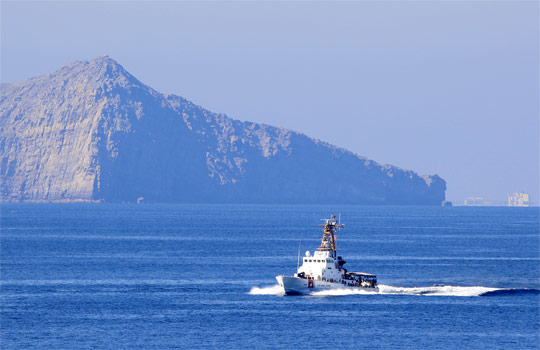 Gulf of Oman, the Joint Body of Water Among 4 Countries